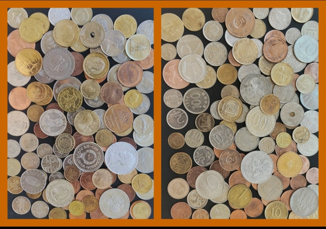 Foreign coin collection