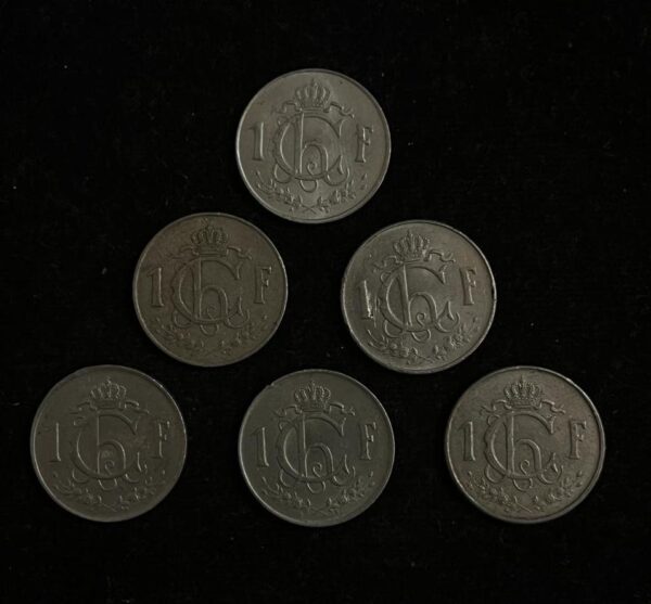 1 Franc coin Luxembourgish