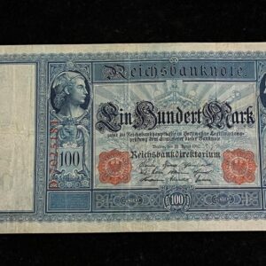 100 Mark banknote Germany Large Size
