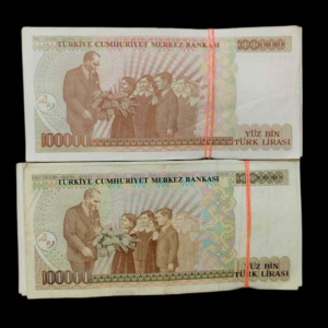 100,000 Lira Banknote Turkey