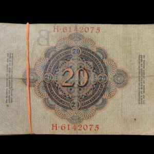 20 Mark Banknote Reichsbank of Germany