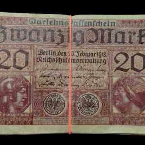 20 Mark Darlehnskassenschein banknote Germany